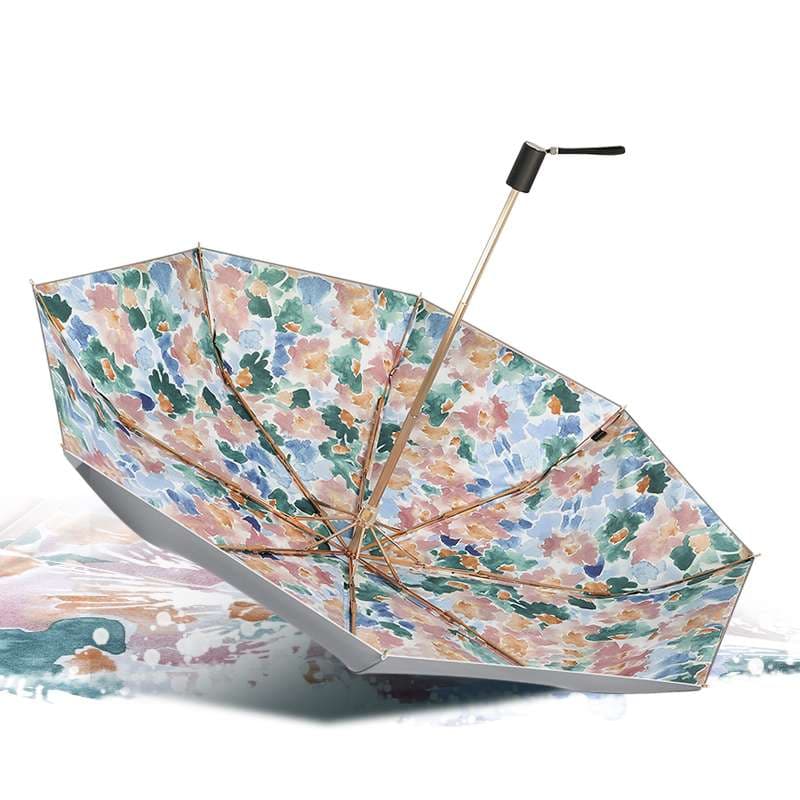 折りたたみ傘 花柄日傘 軽量折りたたみ晴雨兼用傘