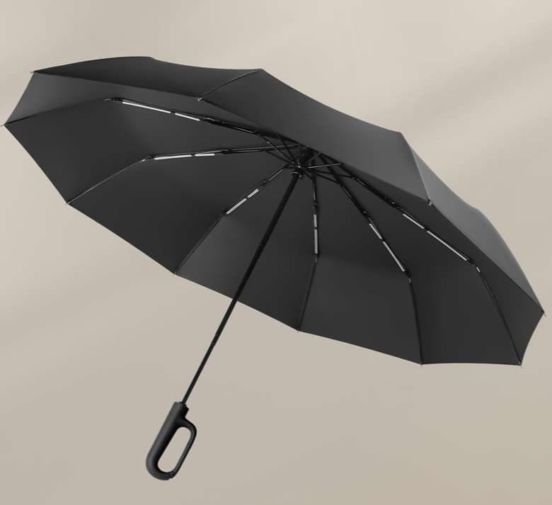 折りたたみ傘 自動開閉式大型折りたたみ晴雨兼用傘