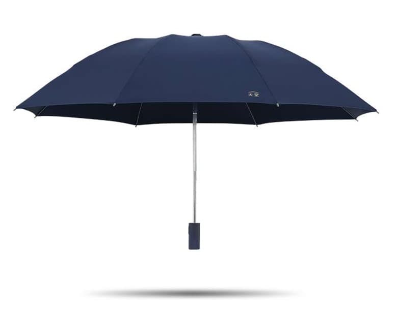 大型晴雨兼用折りたたみ傘 軽量耐風設計